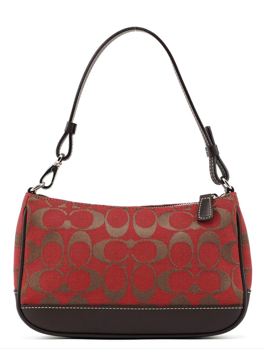 LIKE NEW VINTAGE Y2K COACH DEMI RED SIGNATURE C BAG 9064